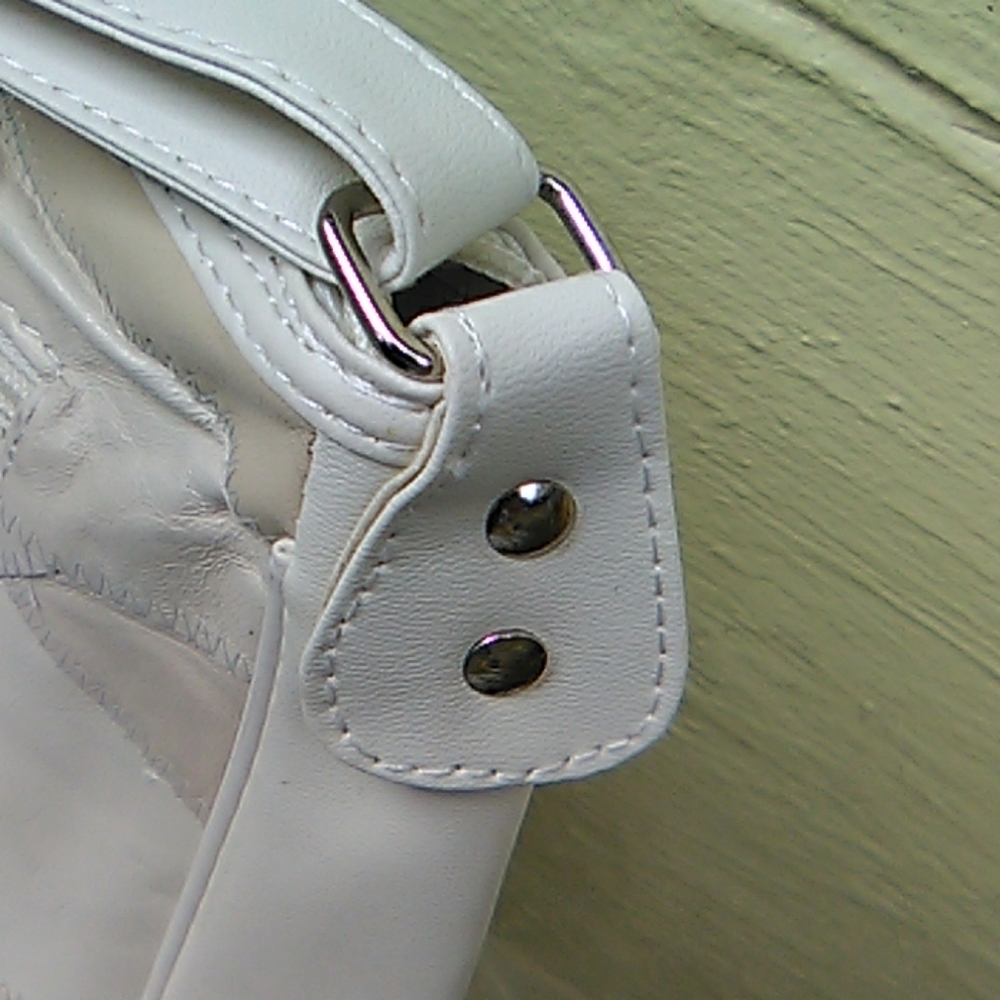 Nwt Lambskin patchwork leather bag - Picture 7 of 8